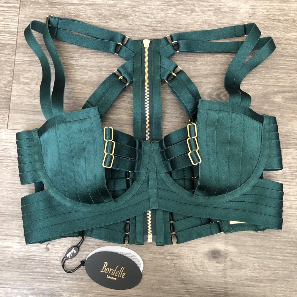 Bordelle tomoe bodice bra eden small